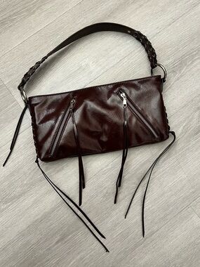 Zara zippered shoulder bag
